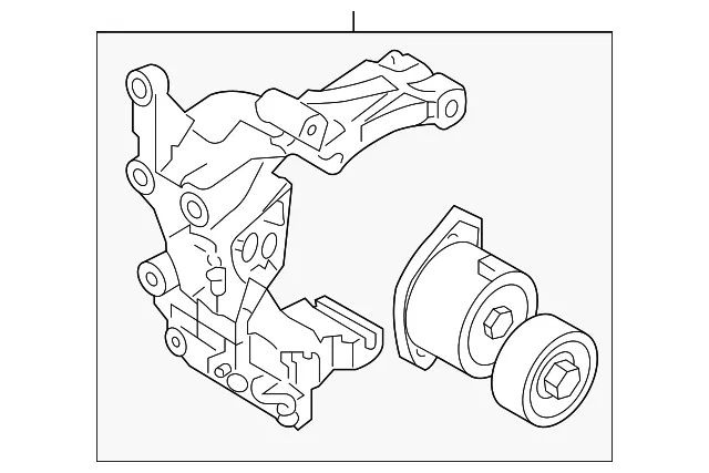 Belt Tensioner - Kia (25280-2GGC3)