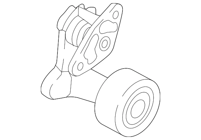Tensioner Assembly Mecha - Kia (25281-2J600)