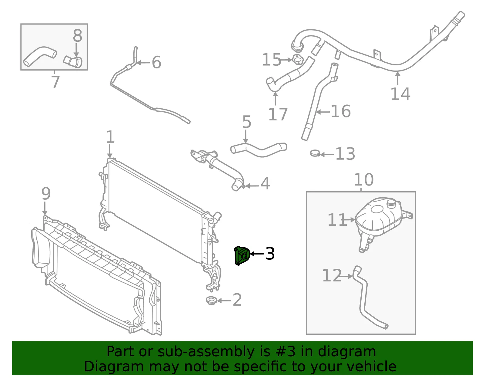 Bracket - Kia (25333-J9000) - view 2