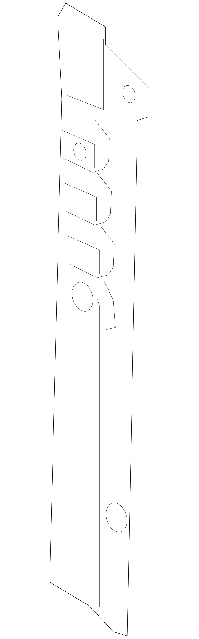 Side Shield - Kia (25345-2J200)