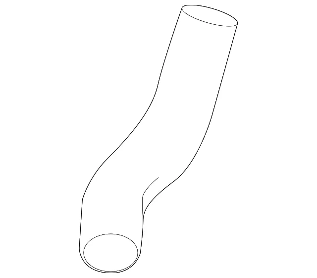 Lower Hose - Kia (0K30A-15185C)
