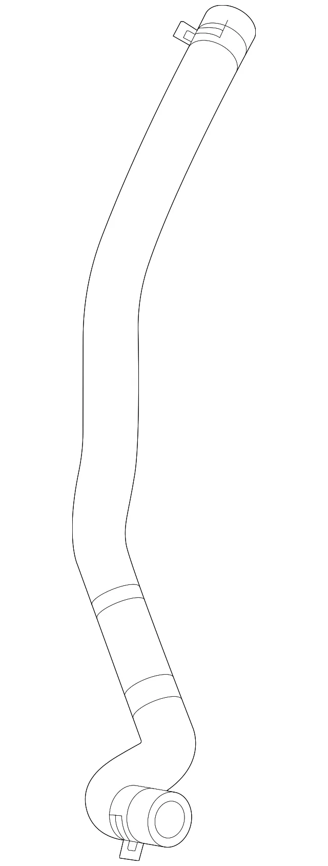 Upper Hose - Kia (25414-P4000)