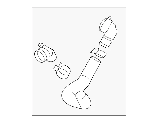 Upper Hose - Kia (25414-R5700)