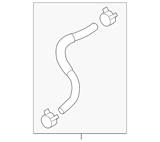 Lower Hose - Kia (25415-3S000)