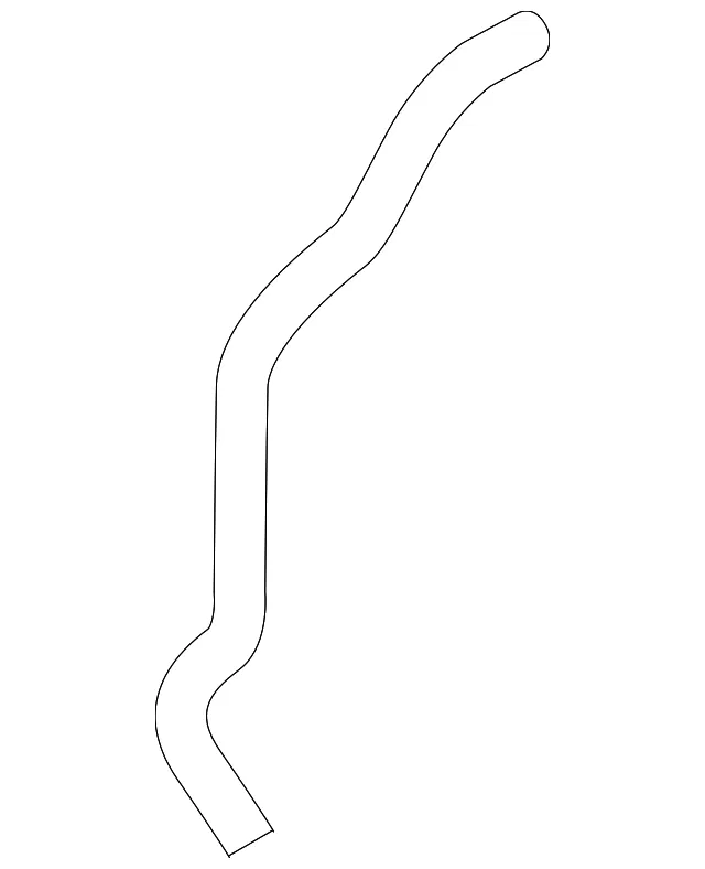 Lower Hose - Kia (25415-E4000)