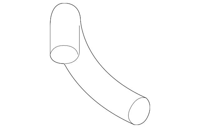 Lower Hose - Kia (25415-E4200)