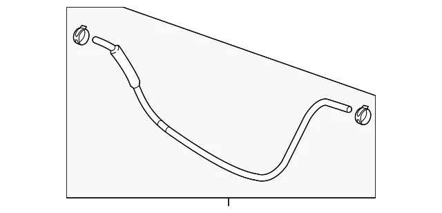 Cooler Pipe - Kia (25421-B2050)