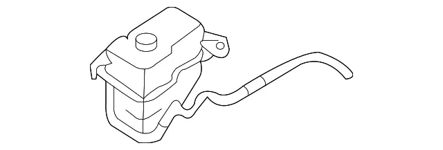 Overflow Hose - Kia (25451-4D600)