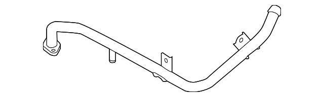 Water Pipe - Kia (25457-2B700)