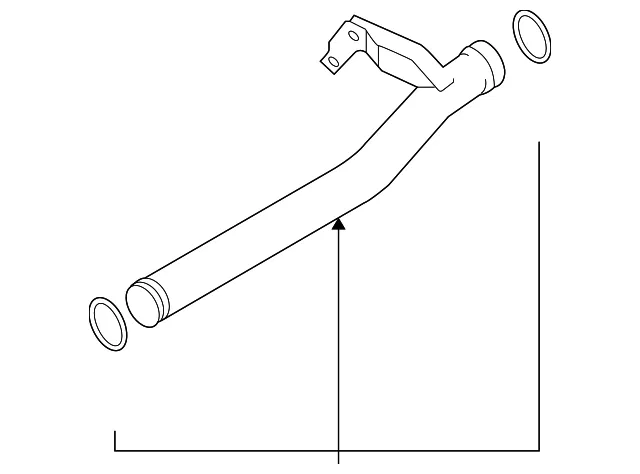 Water Pipe - Kia (25460-37101)