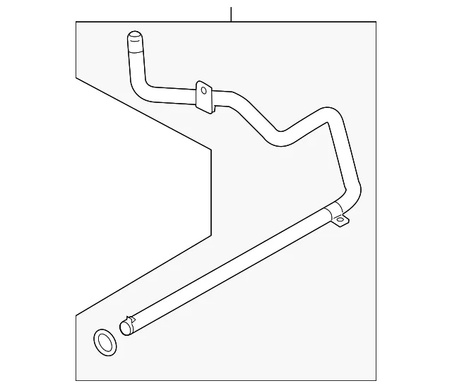 Outlet Pipe - Kia (25490-3F310)