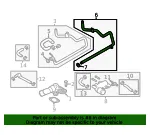 Outlet Pipe - Kia (25490-3F310) - view 4