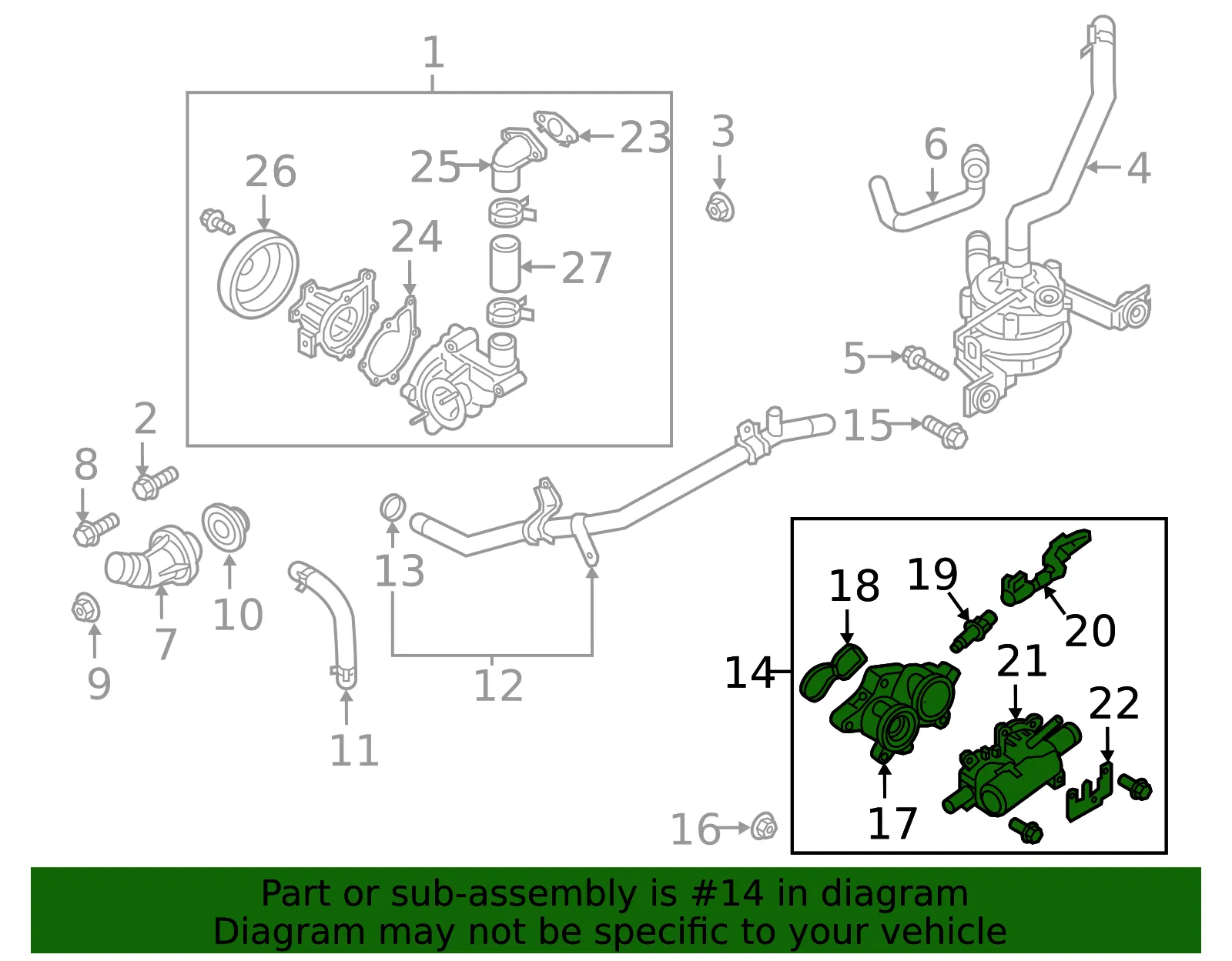 Control Assembly - Kia (25600-03HC5) - view 2