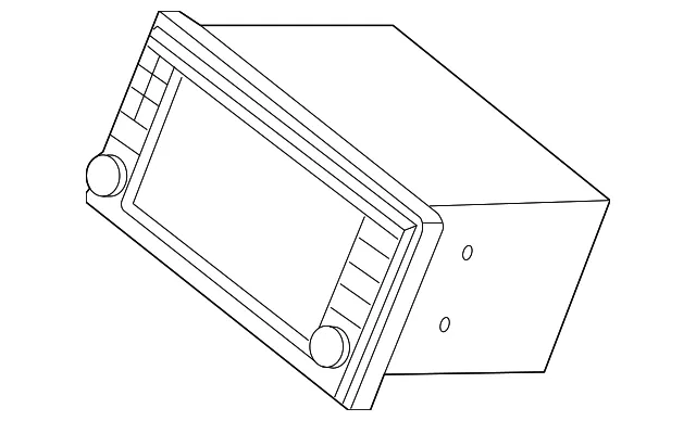 Radio Control Unit - Nissan (28185-9SJ0A)