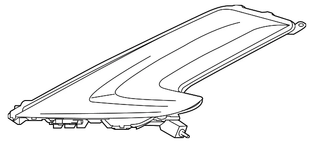 Lens & Housing - Passenger Side (RH) - Nissan (26124-3YM2C)