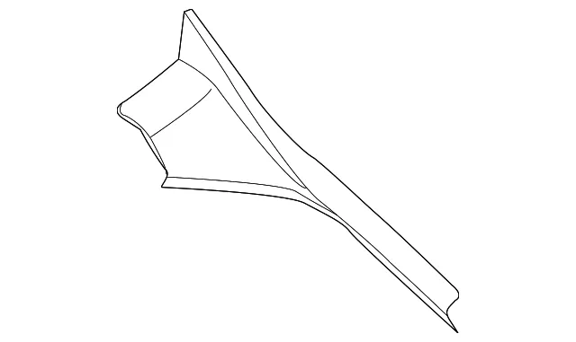Filler Panel - Driver's Side (LH) - Nissan (26557-9N00A)