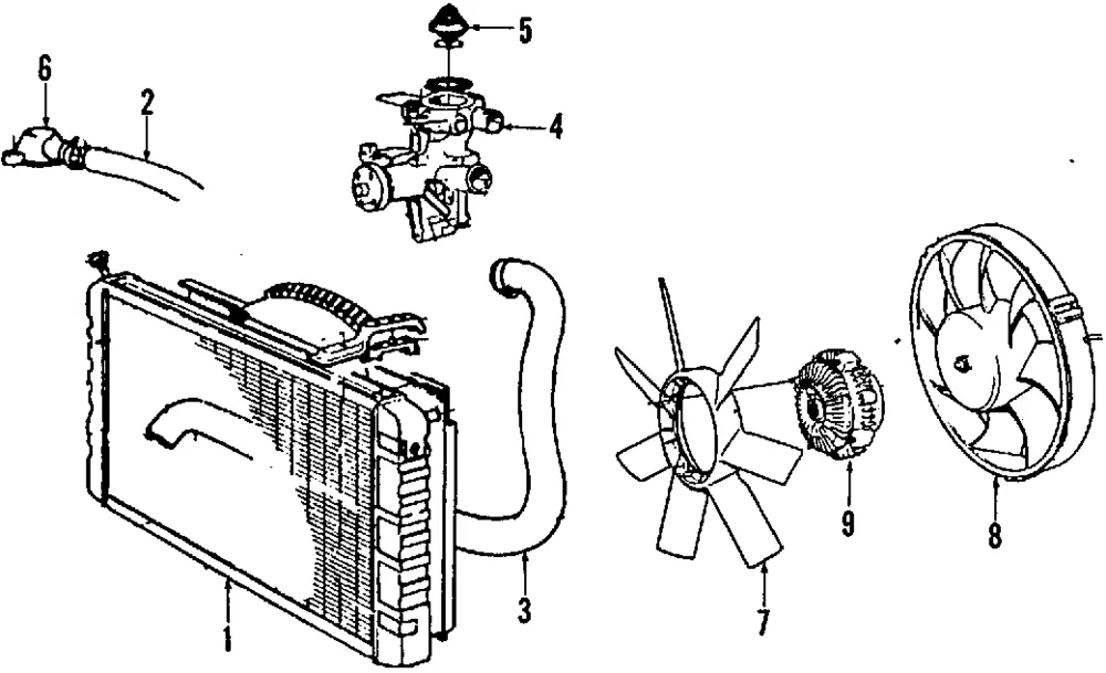 Upper Hose - Volvo (464969)