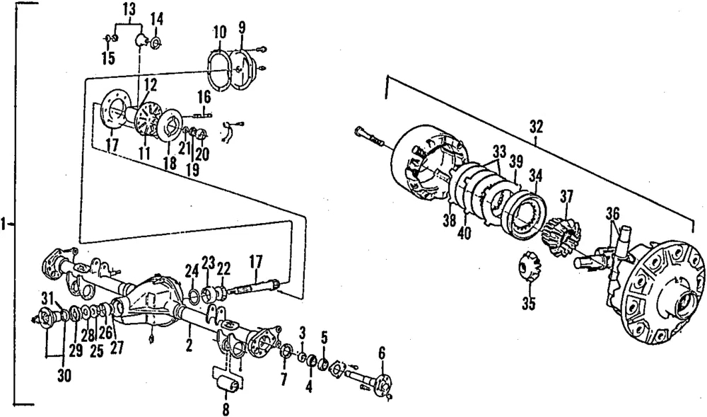 Ring & Pinion - Volvo (274198)