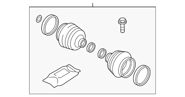 Cv Joint Boot Kit - Volvo (274337) - view 2
