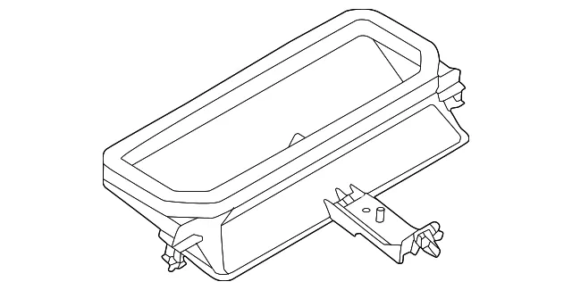 Center Ventilator Adapter - Nissan (27865-6LB0A)