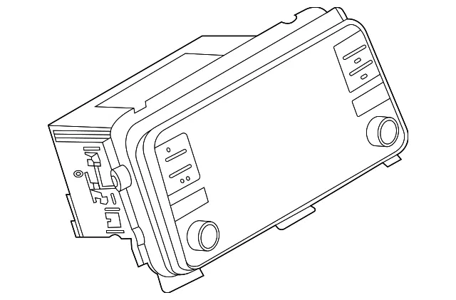 Radio Control Unit - Nissan (28021-6EM0A)