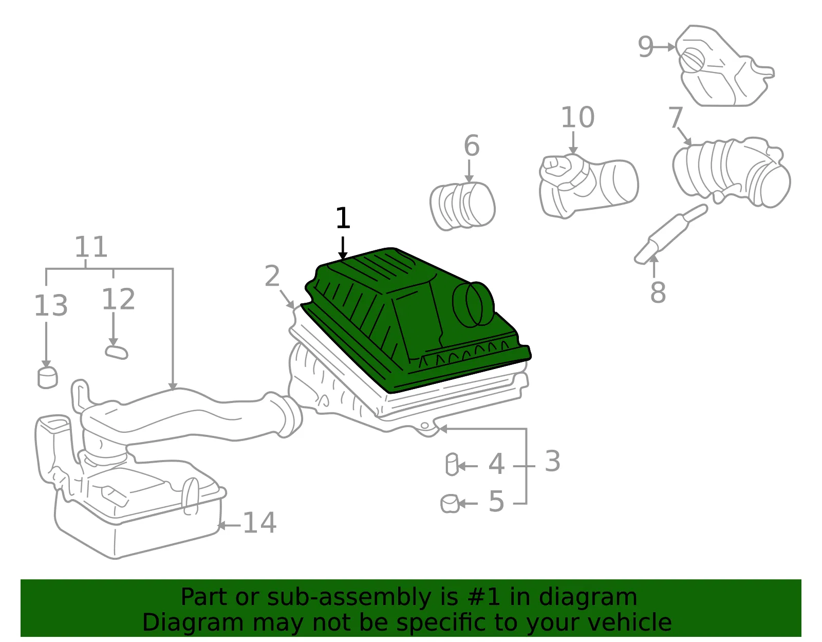 Cover - Kia (28111-37101) - view 2