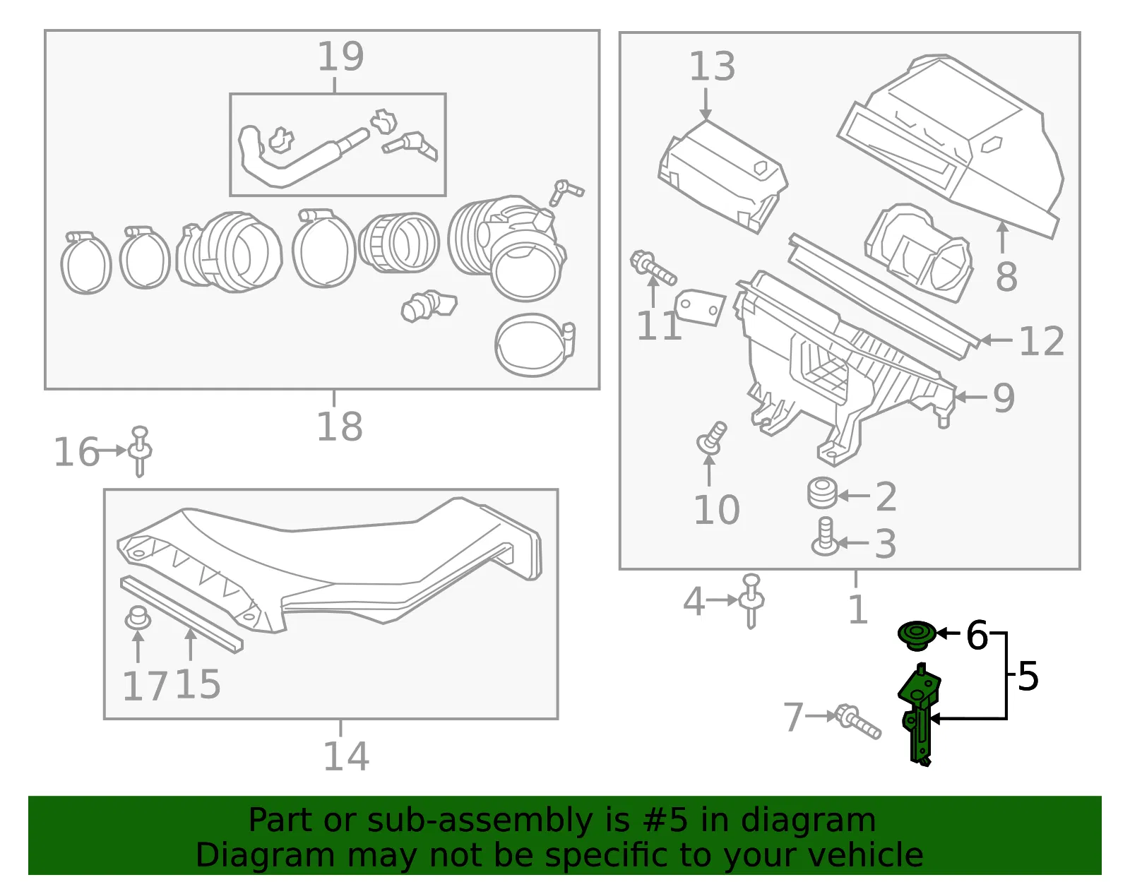 Bracket - Kia (28114-D4600) - view 2