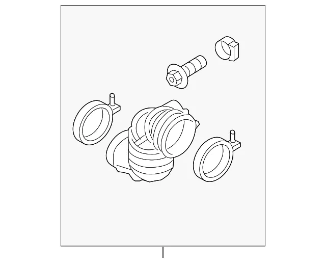 Outlet Tube - Kia (28138-3X000)