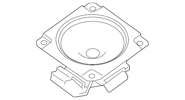 Inst Panel Speaker - Nissan (28152-EZ00A)