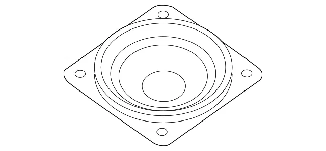 Inst Panel Speaker - Nissan (28154-EZ00A)