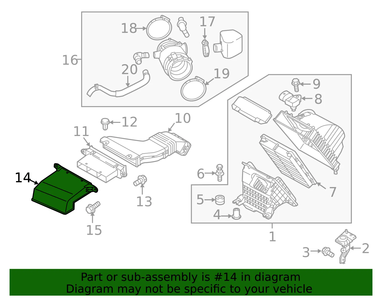Shield - Kia (28213-A9100) - view 2