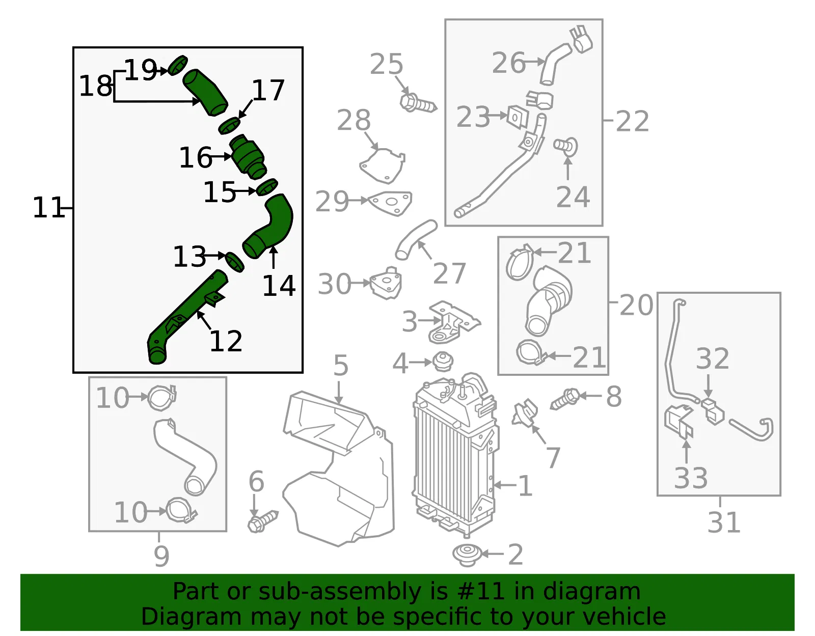 Pipe Assembly - Kia (28250-2B710) - view 2
