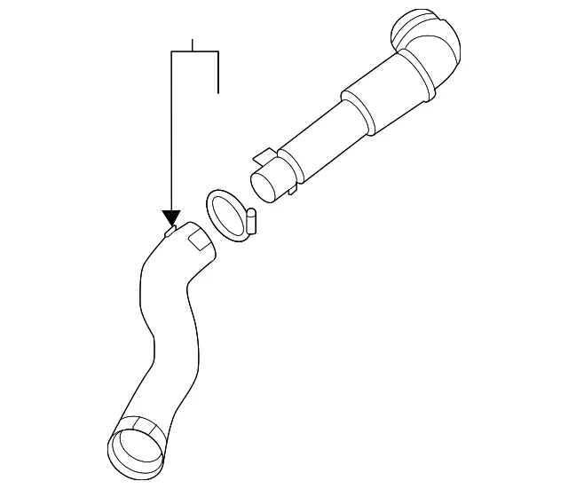 Inlet Pipe - Kia (28272-2S310)