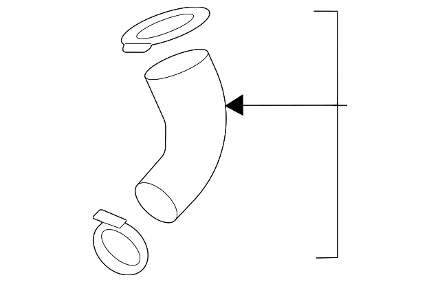 Upper Hose - Kia (28288-2CTB1)