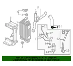 Outlet Hose Clamp - Kia (28292-2F070) - view 4