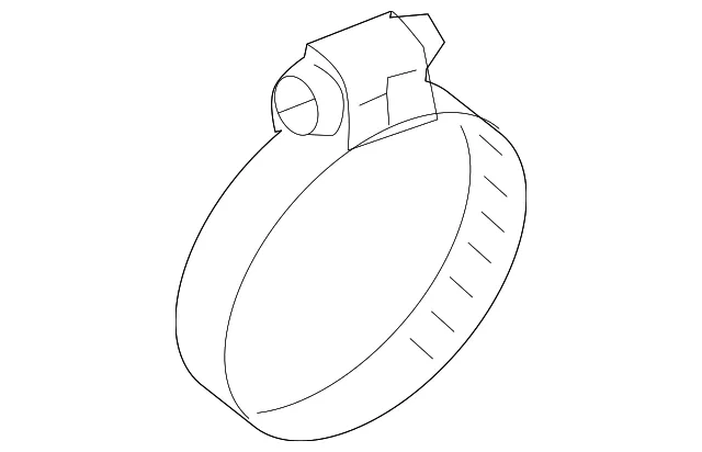 Outlet Hose Clamp - Kia (28293-2C000)