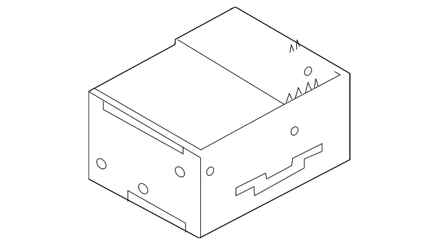Radio Control Unit - Nissan (28330-5ZK0A)
