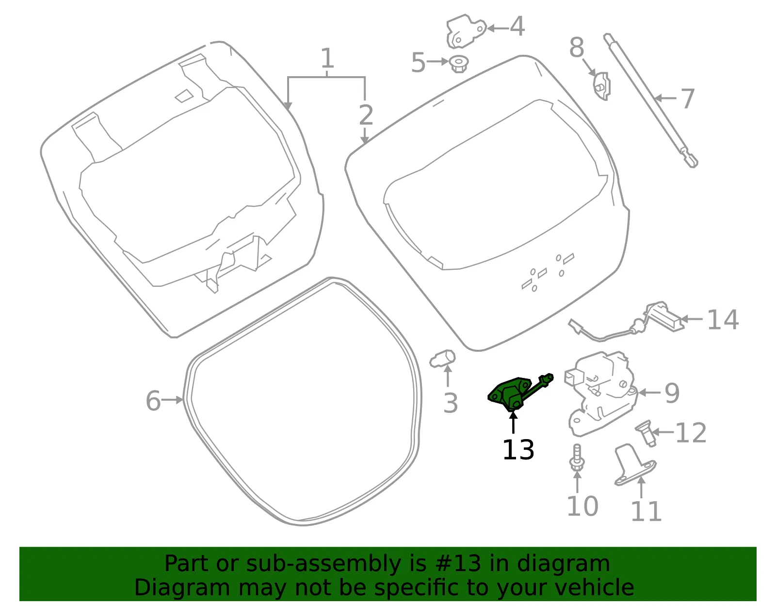 Camera - Nissan (28442-5SA0D) - view 2