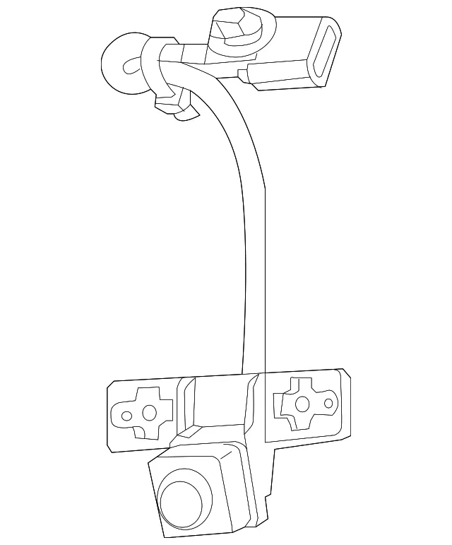 Park Assist Camera - Nissan (284F1-3VA1A)