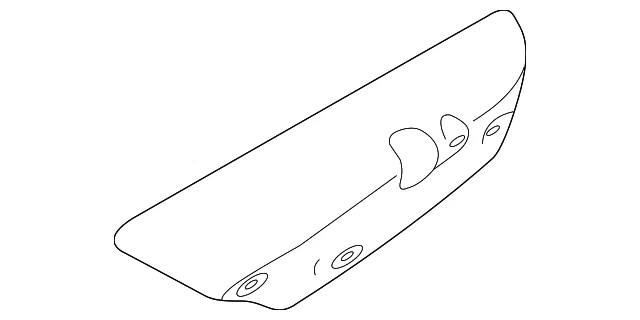 Heat Shield - Passenger Side (RH) - Kia (28525-39890)