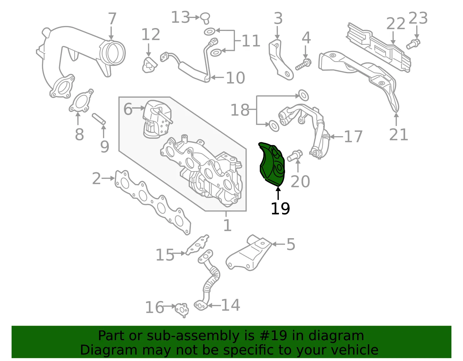 Side Shield - Kia (28528-2B750) - view 2