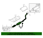 Intermediate Pipe - Kia (28600-2K340) - view 4