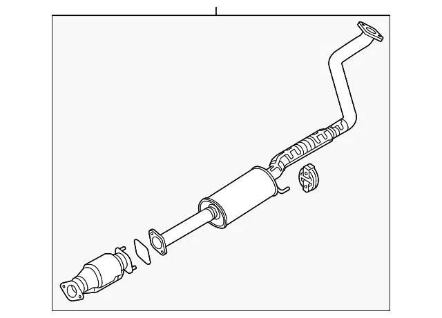 Pipe Assembly - Kia (28600-A7450)