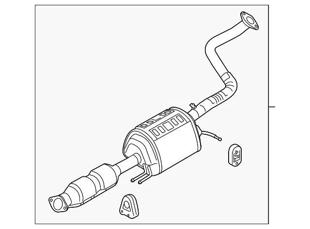 Intermediate Pipe - Kia (28600-B2700)