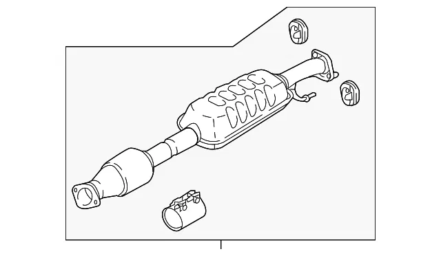 Intermediate Pipe - Kia (28600-F6660)