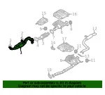 Front Pipe - Kia (28610-4D100) - view 4