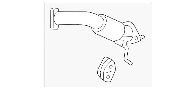 Front Pipe - Kia (28610-4R000)