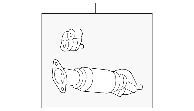Front Pipe - Kia (28610-A7400)