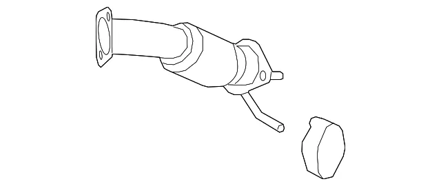 Front Pipe - Kia (28610-C2600)