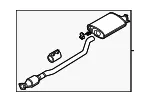 Front Pipe - Kia (28610-C6300) - view 3